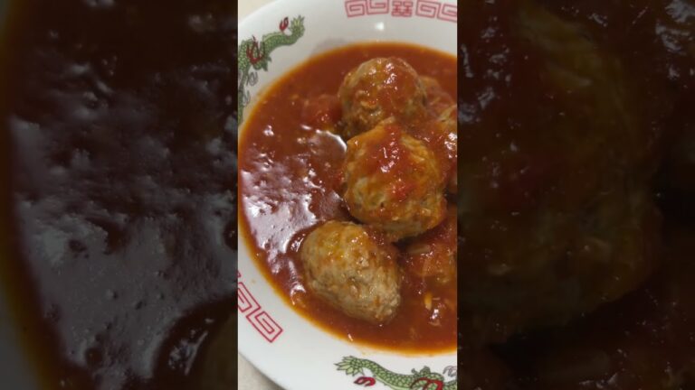 ミートボール🧆トマト🍅煮完成