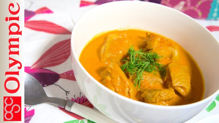 オリンピックの超簡単レシピ　バターチキンカレーの作り方