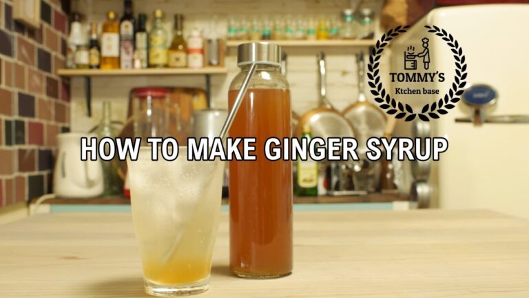 【レシピ】自家製　ジンジャーシロップの作り方　新生姜　ジンジャーエール（夏を乗り切るシリーズ）