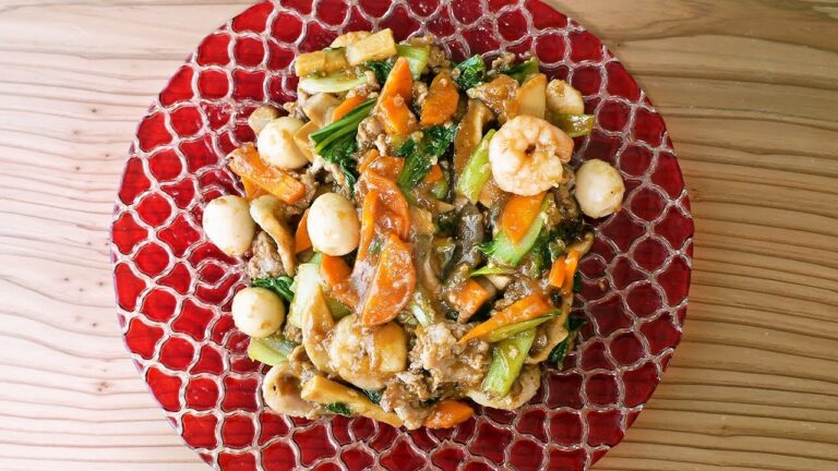 チンゲン菜たっぷり！八宝菜【人気料理研究家が教えるレシピ】【イケメシ】講師：道乃（料理教室Lotta・料理研究家）