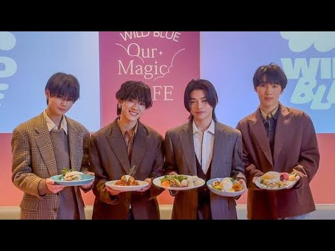 「WILD BLUE」期間限定カフェが開催中！メンバーが語るこだわりは？「チーズボールのトマトクリームパスタ～今日はチートデイでもいいよね？明日から頑ればいいっか？～」がメニュー名ってどういうこと！？