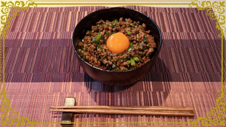 【執事のまかない】台湾丼