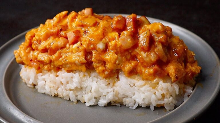 【まさかの7分】オムライスを超えた斬新オムライス！卵がふわふわとろっとろ！