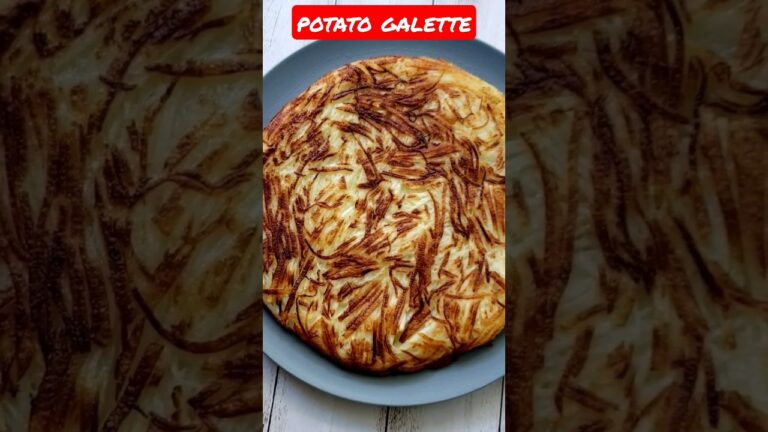 potato galette じゃがいもガレット #shorts