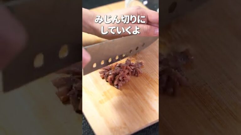 5分で完成◎アンチョビキャベツ【今日のあと一品】【副菜レシピ】#shorts