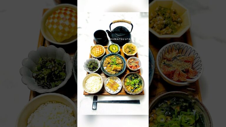 【和食献立】きのこと厚揚げのひき肉あんかけ！レシピは説明欄にざっくりですが文で記載しています✍️ 週末うたの#shots EP87🥝