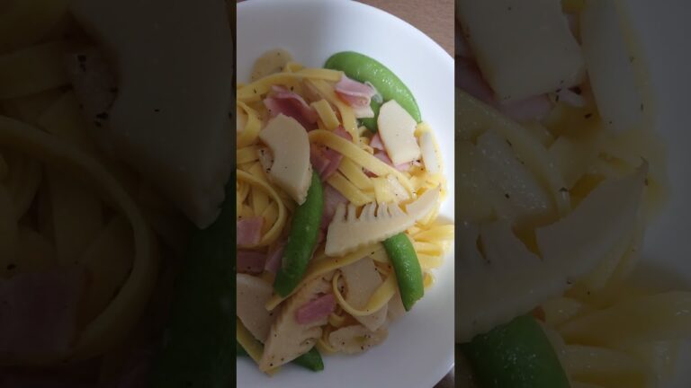 筍パスタ🍝
