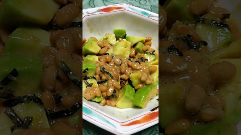 【王様の料理】アボカド納豆だけ #Shorts
