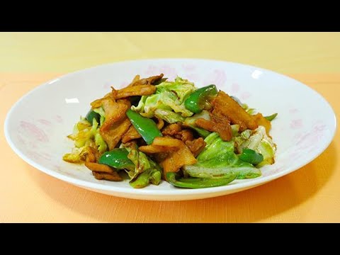 ＜スマイルクッキング＞２４　春の味　豚とキャベツ炒め