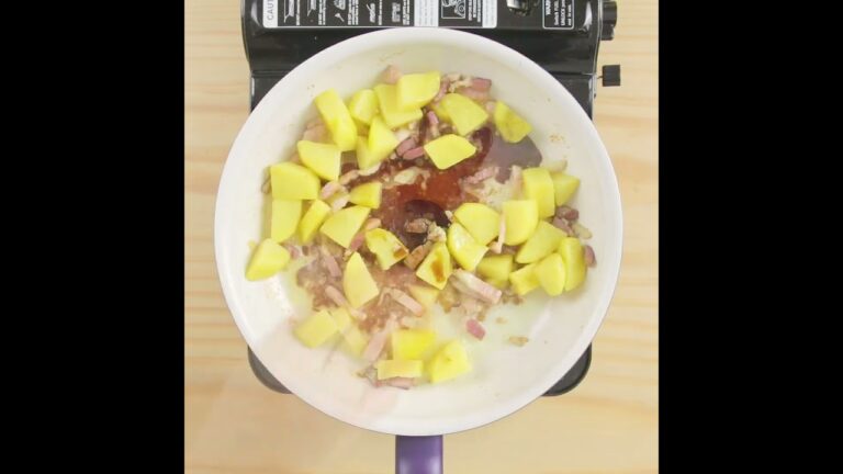 さっと作れる！ じゃがいもとベーコンのガーリック醤油炒め #cooking #簡単レシピ #じゃがいも