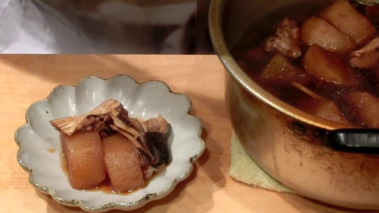 《鰤(ブリ)大根》・・・・大和の 和の料理《鰤大根》