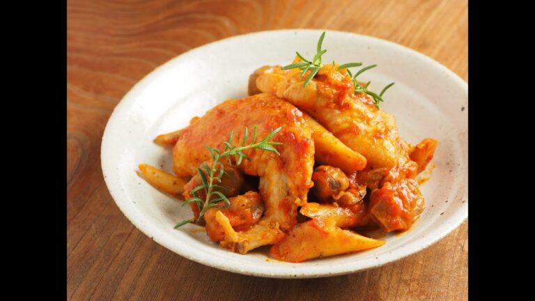 クックレインボーで作る鶏肉のカチャトーラ風