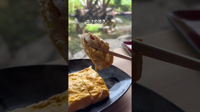 茨城グルメ【厚焼き玉子が美味しすぎる蕎麦屋】つくば 蕎舎