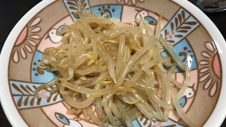 超絶簡単！子ども大好き【もやしナムル】