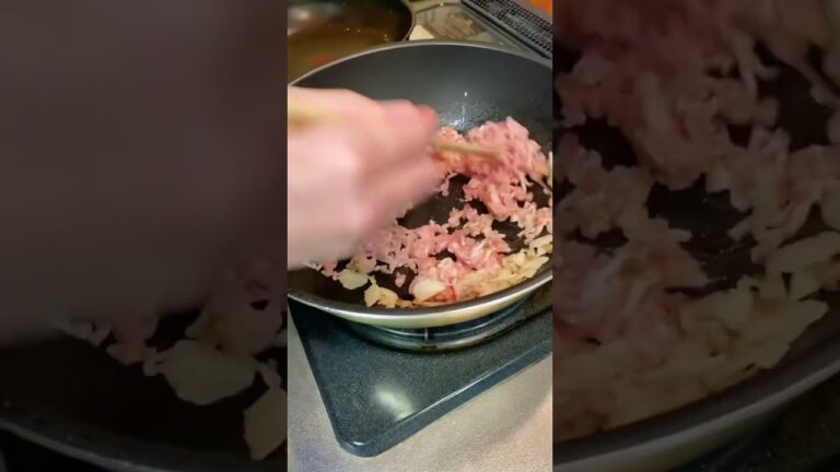 米が消える！キャベツとアボカドのトロトロそぼろ🤤#shorts