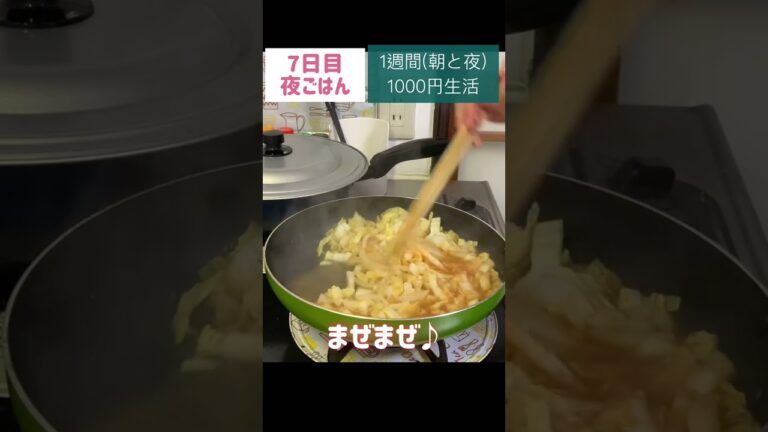 麻婆白菜大根、詳細は本編をご覧ください#節約#料理#ごはん#1人暮らし#自炊#1週間 #1000円#食事#節約生活#レシピ#献立#簡単#1週間の食事#作り置き#副菜