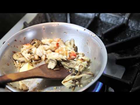 【料理動画】札幌人気イタリアン料理店のシェフ直伝！「ワンランク上の蟹とキノコのクリームソース」のHow to【#11】