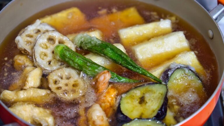 俺の揚げ出し豆腐。男の料理。