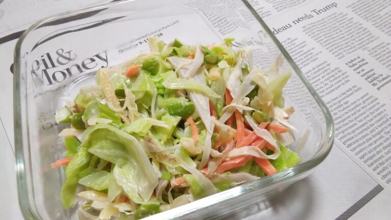 あや's キッチン第15回【かみかみサラダ】