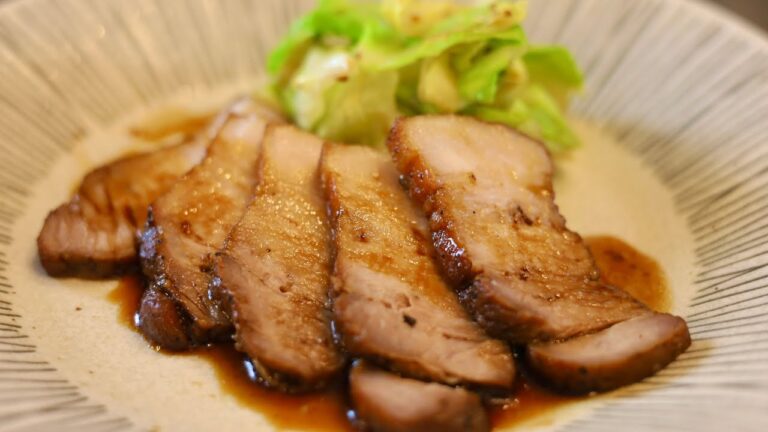 コーラで作る簡単チャーシューの作り方！【簡単チャーシュー（豚肉のコーラ煮）】
