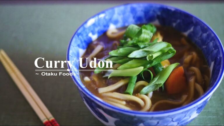 残ったカレーで簡単に出来る和風カレーうどんの作り方 |Curry Udon recipe