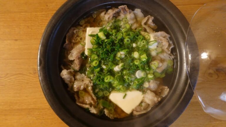 大阪の味！肉吸い　~ Soul food in Osaka ~【 ぼっちシェフ 】