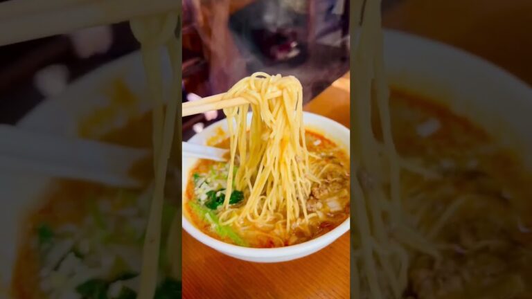 坦々麺 ゴマみそ辛子メン by 玄武 #shorts #坦々麺 #静岡県