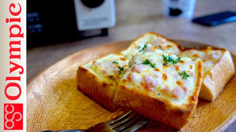 オリンピックの超簡単レシピ　ハムとチーズのミックストーストの作り方