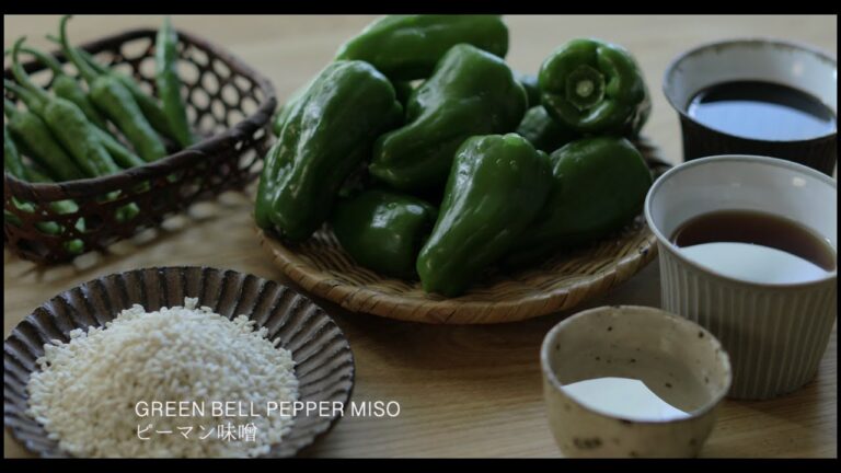 知名度なし！？最強ごはんの友『ピーマン味噌』の作り方𖡡𖥧𖤣
