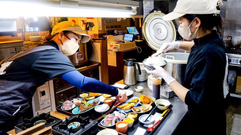 大盛り海鮮定食に注文が殺到する鬼コスパ駅前食堂！石川富山グルメ８選丨JAPANESE FOOD