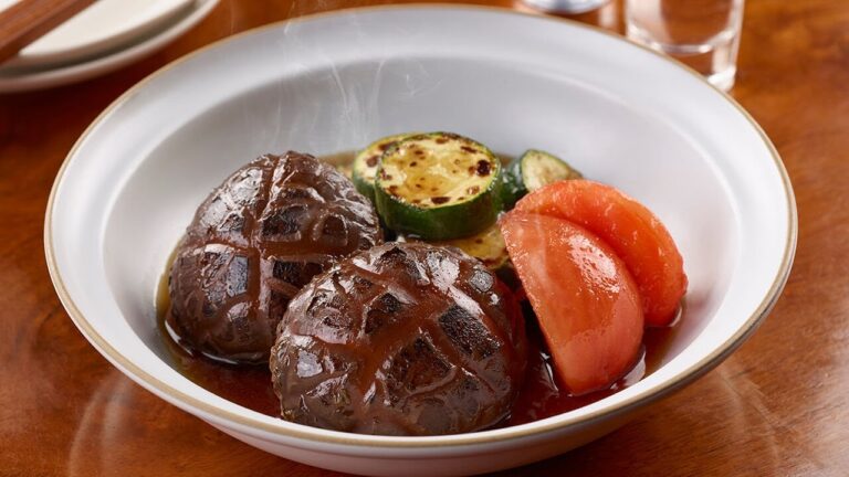 生どんこと夏野菜の焼き浸し