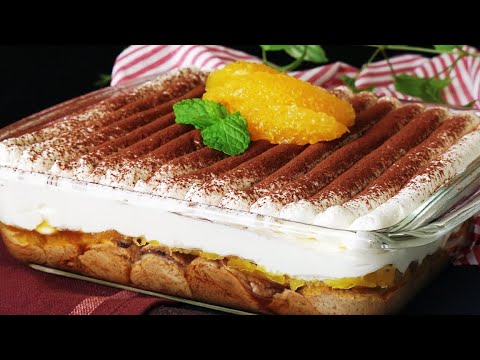 【時短スイーツ】チョコパンで簡単ティラミスオランジェ🍊