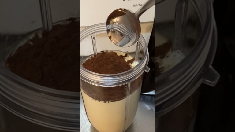 腸活スムージー豆乳バナナココア #smoothie #腸活レシピ