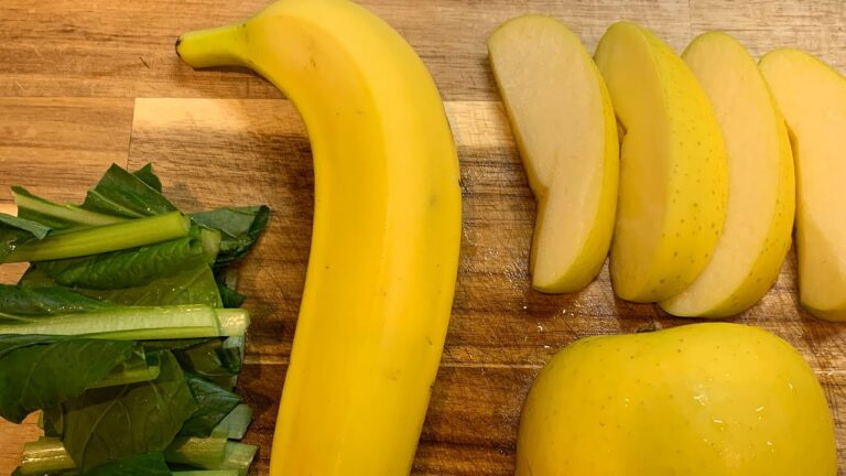 小松菜とリンゴの美容スムージー