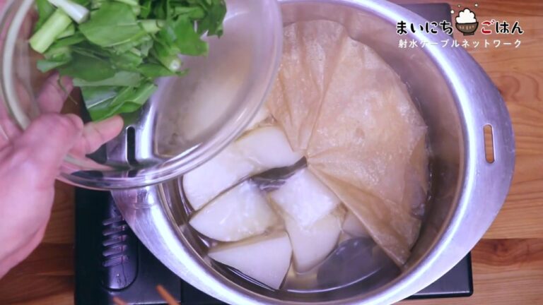 かぶのサッと煮