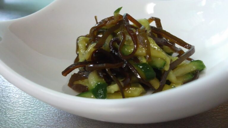 きゅうりと塩こんぶの簡単和え