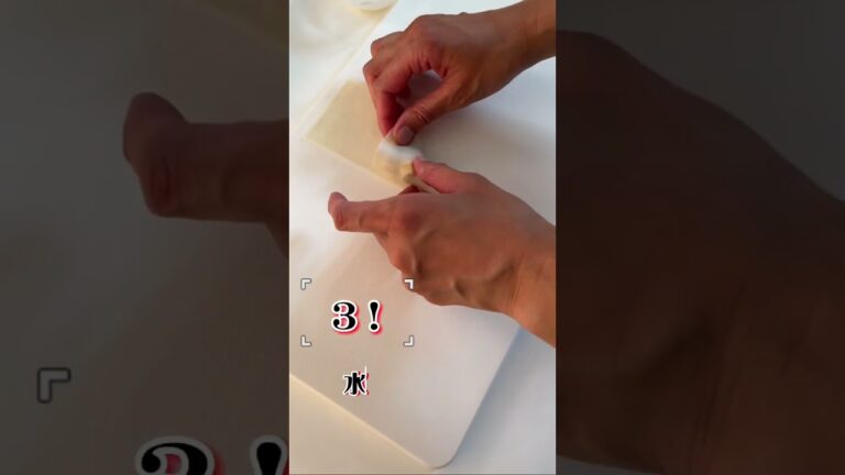 三角春巻きの包み方