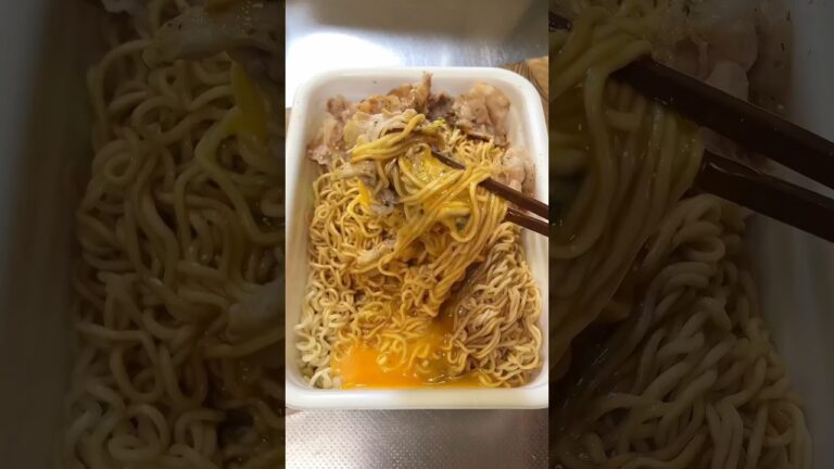 カップ焼きそばアレンジ#shorts