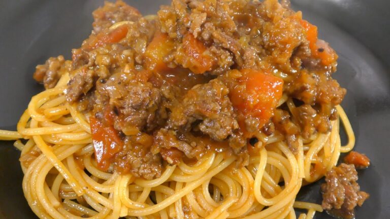 【絶品パスタ】プロが教える！ミートソースパスタの作り方