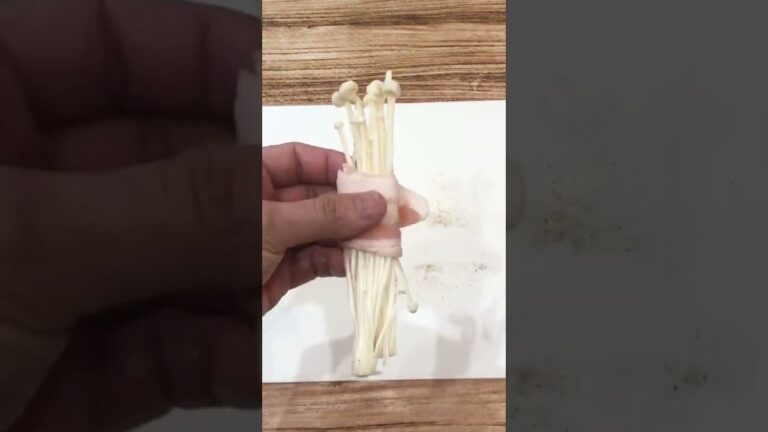 【ピリ辛】えのきの豚肉巻きで晩酌　クリアアサヒ春の宴 #Shorts