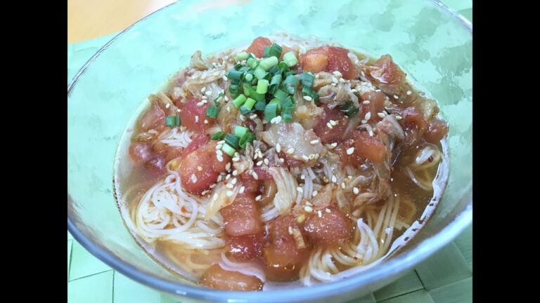 トマトキムチそうめん 2017.-7.-7放送