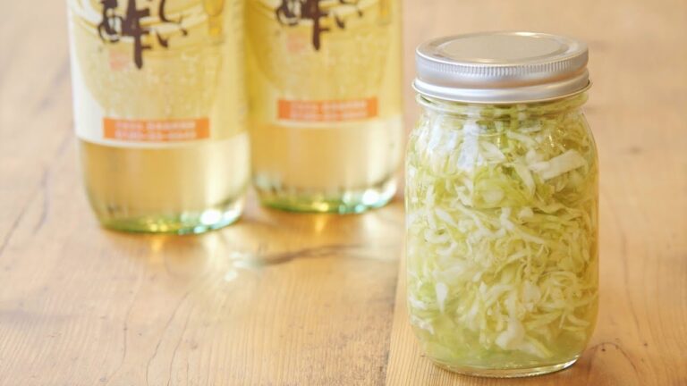 【簡単！酢キャベツの作り方】腸内環境を整えよう！ 日本自然発酵│おいしい酢