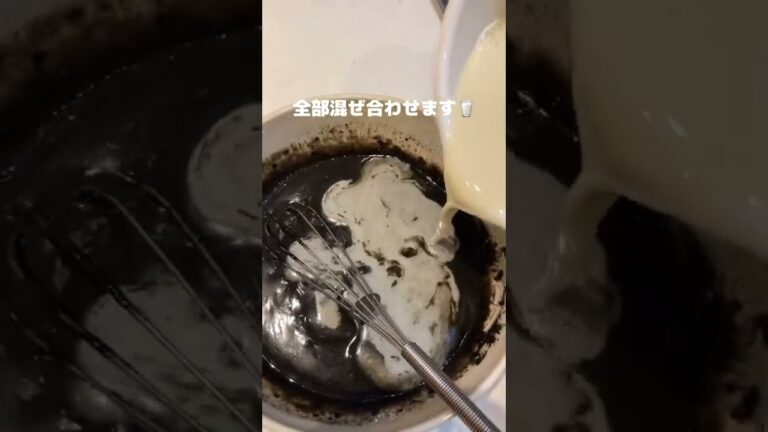 黒ごま豆乳プリン🍮　#腸活  #黒糖 #ヘルシースイーツ