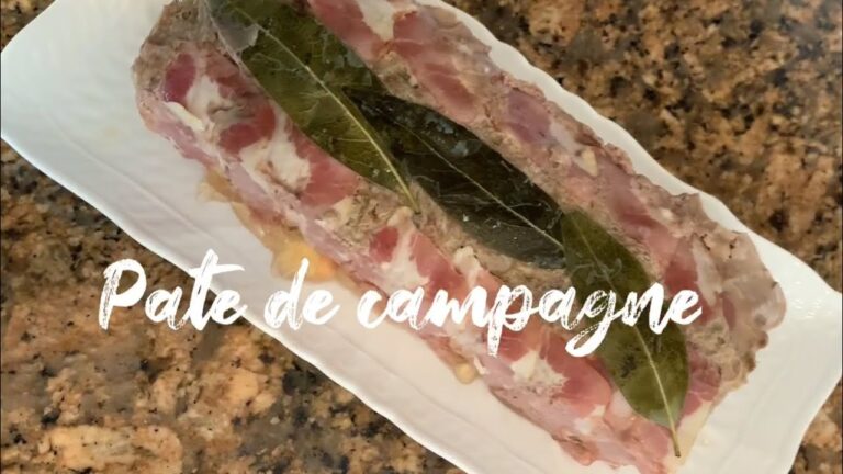 【おうちビストロ】Pate de champagne / 手作りパテドカンパーニュ