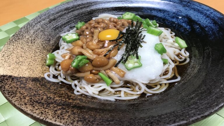 ぶっかけとろろ納豆そば 2020.7.8放送