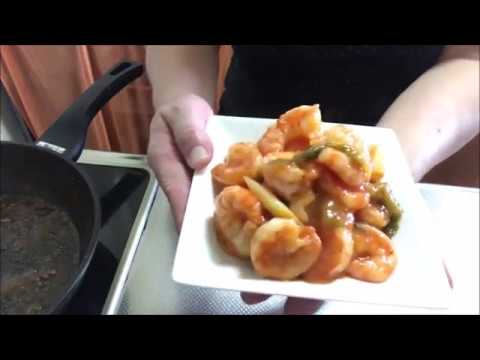 こんにゃくレシピ　こんにゃくの煮びたしと簡単エビチリ