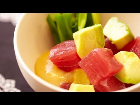 まぐろとアボカドの和えもの