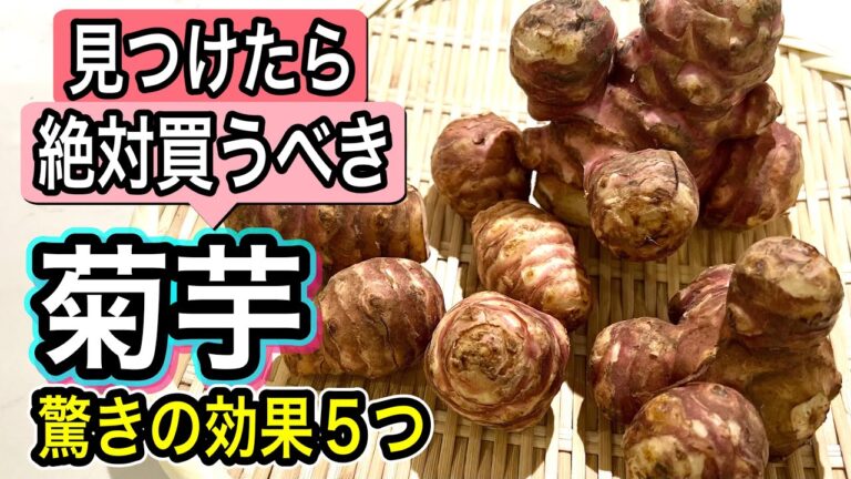 【菊芋の保存と食べ方】血糖値対策/腸内善玉菌を増やす絶品レシピと便利な活用法