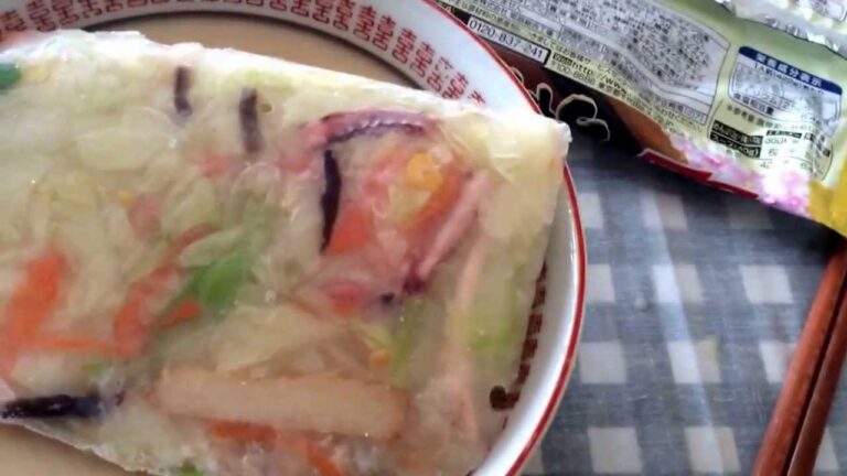 【Cooking】簡単にちゃんぽん！冷食だけどねw