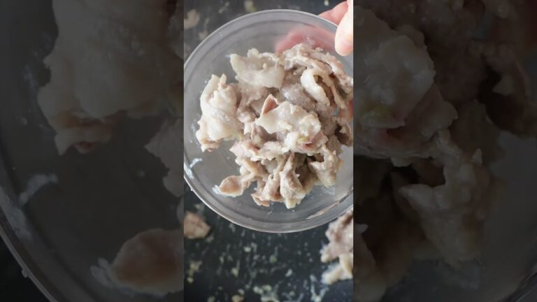 409kcal【豚こまアジアン炒めワンプレートごはん】の作り方・レシピ　#shorts